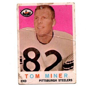 1959 Topps Set-Break # 52 Tom Miner (Baseball Card)